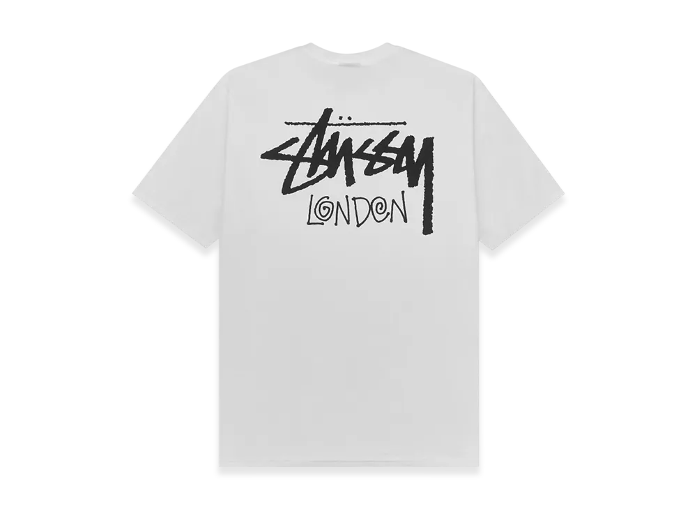 Stussy Stock London Tee "White"