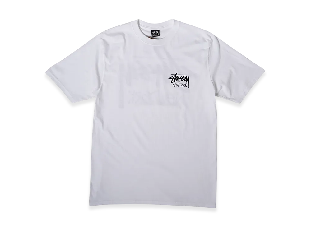 Stussy Stock New York Tee "White"