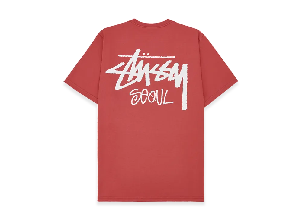 Stussy Stock Seoul Tee 2023 "Pepper"