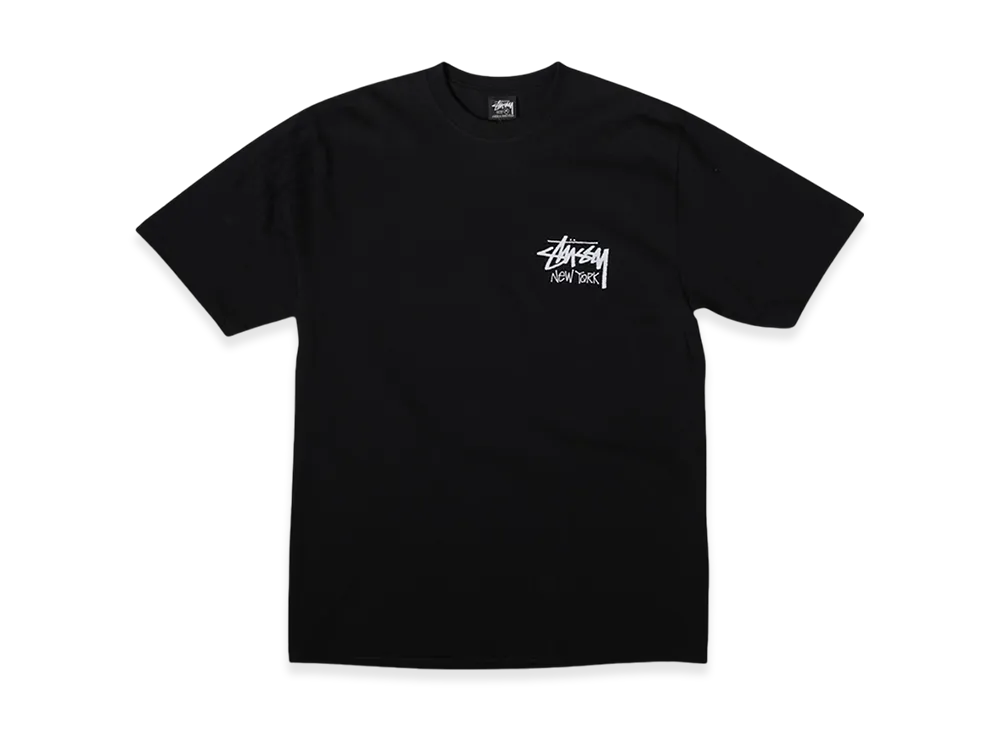 Stussy Stock New York Tee "Black"
