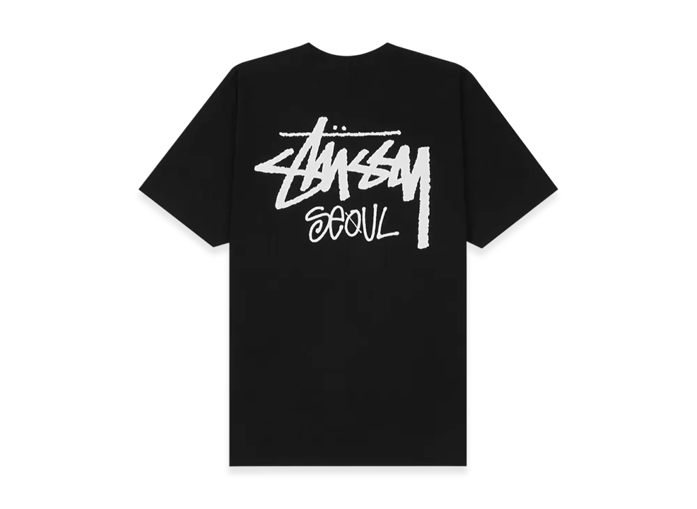 Stussy Stock Seoul Tee "Black"