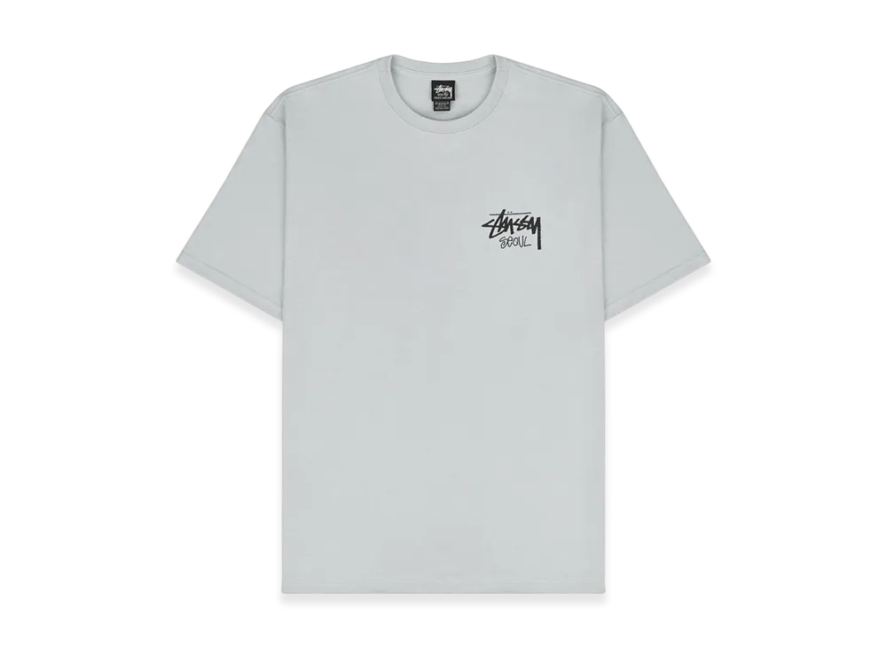 Stussy Stock Seoul Tee 2024 "Fog"