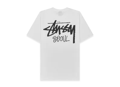 Stussy Stock Seoul Tee "White"