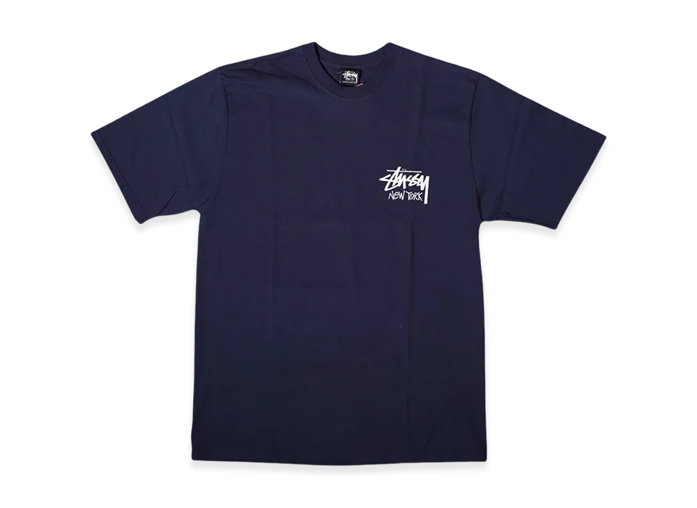 Stussy Stock New York Tee "Navy"