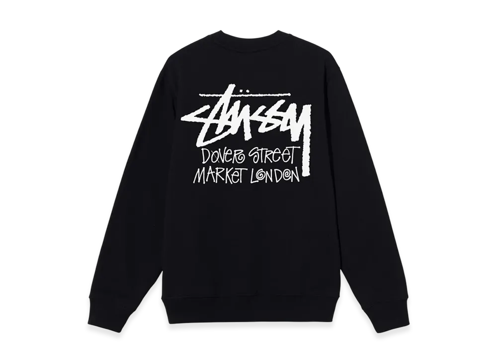 Stussy Stock DSM London Crew 2021 "Black"