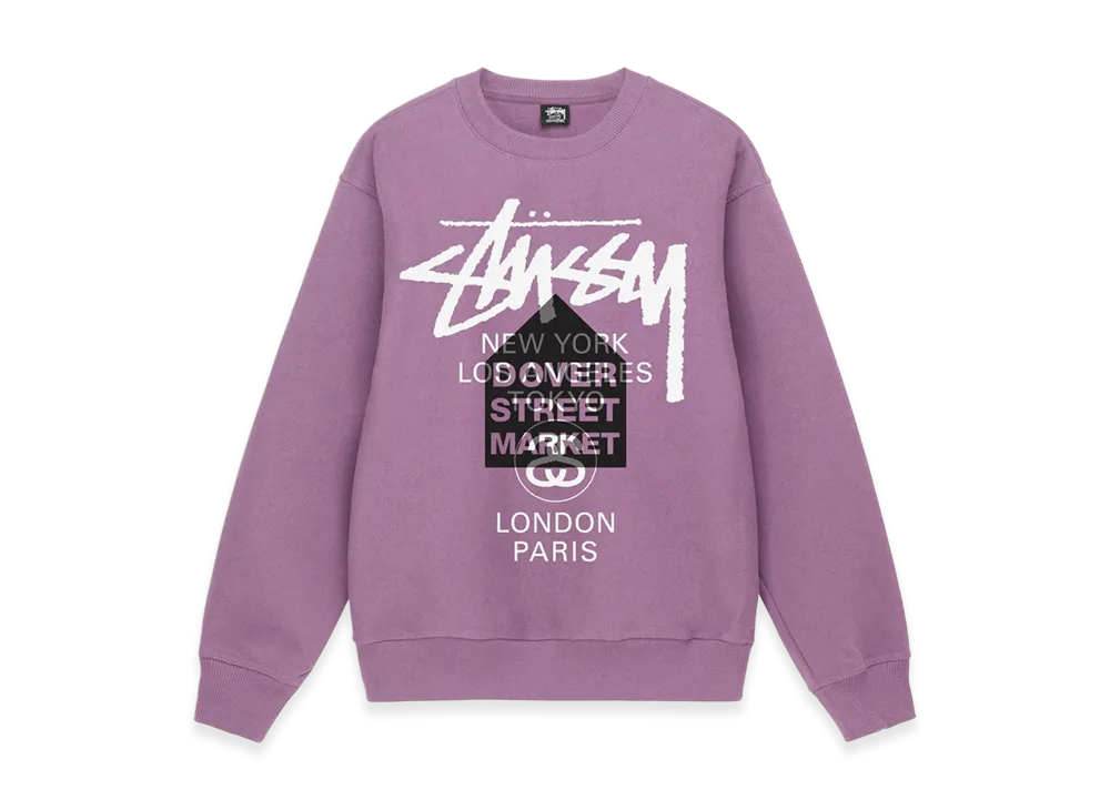 Stussy DSM World Tour Crew 2022 "Orchid"