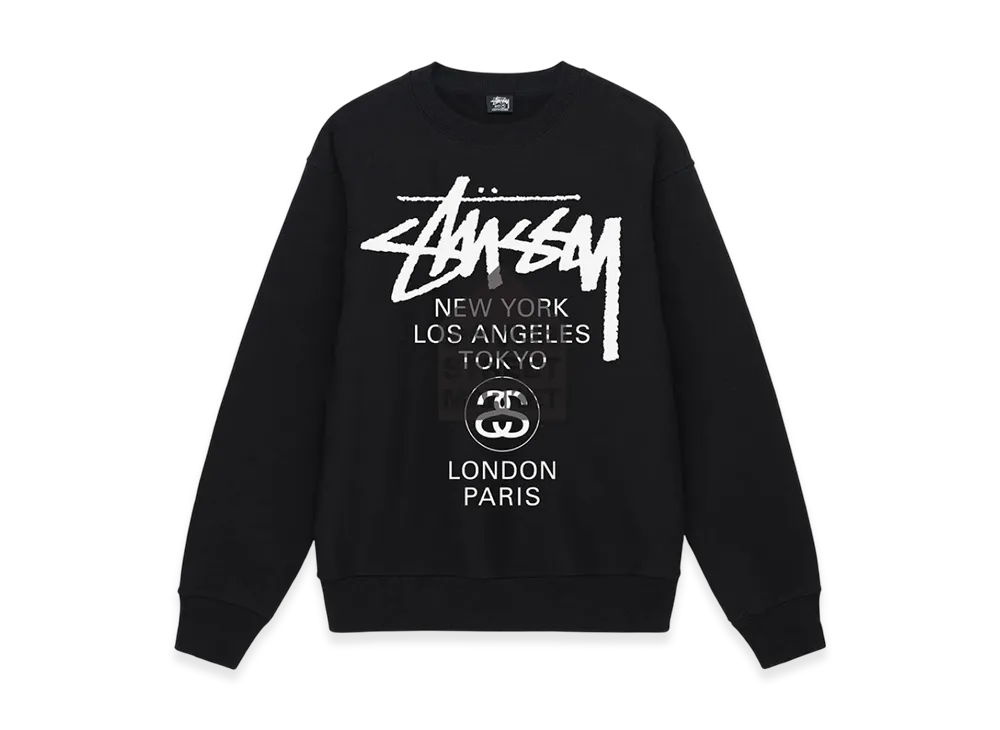 Stussy DSM World Tour Crew 2022 "Black"