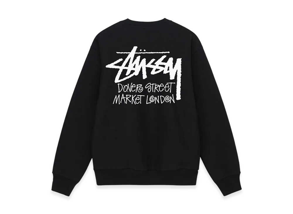 Stussy Stock DSM London Crew 2022 "Black"