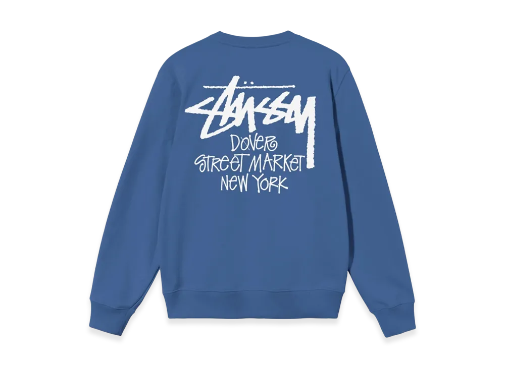 Stussy Stock DSM New York Crew 2022 "Midnight"