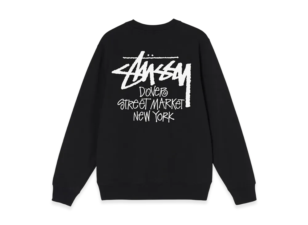 Stussy Stock DSM New York Crew 2022 "Black"