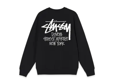 Stussy Stock DSM New York Crew 2022 "Black"