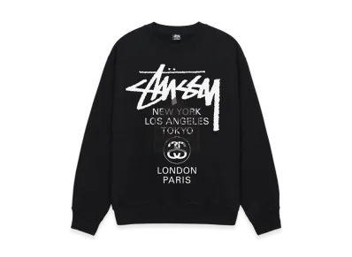 Stussy DSM World Tour Crew 2023 "Black"