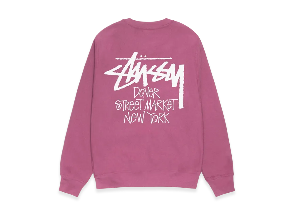 Stussy Stock DSM New York Crew 2024 "Berry"