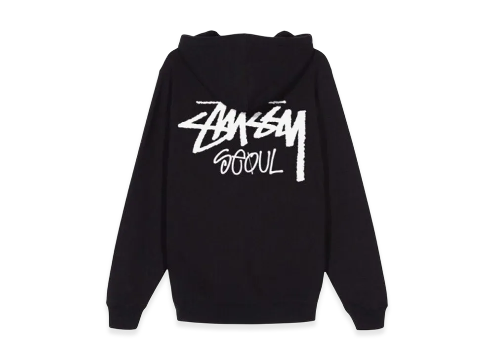 Stussy Stock Seoul Hood 2021 "Black"