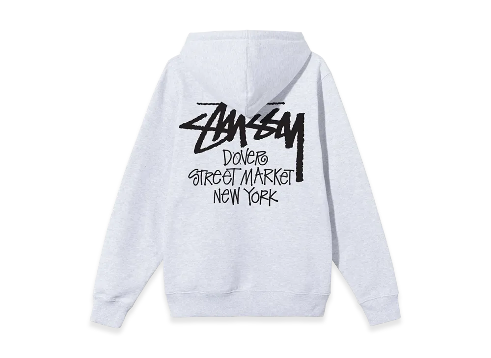 Stussy Stock DSM New York Hoodie 2021 "Ash Heather"