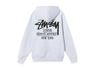 Stussy Stock DSM New York Hoodie 2021 "Ash Heather"