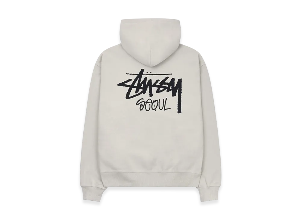 Stussy Stock Seoul Hood 2022 "Smoke"