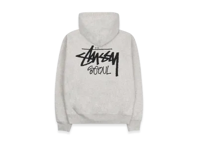 Stussy Stock Seoul Hood 2022 "Ash Heather"