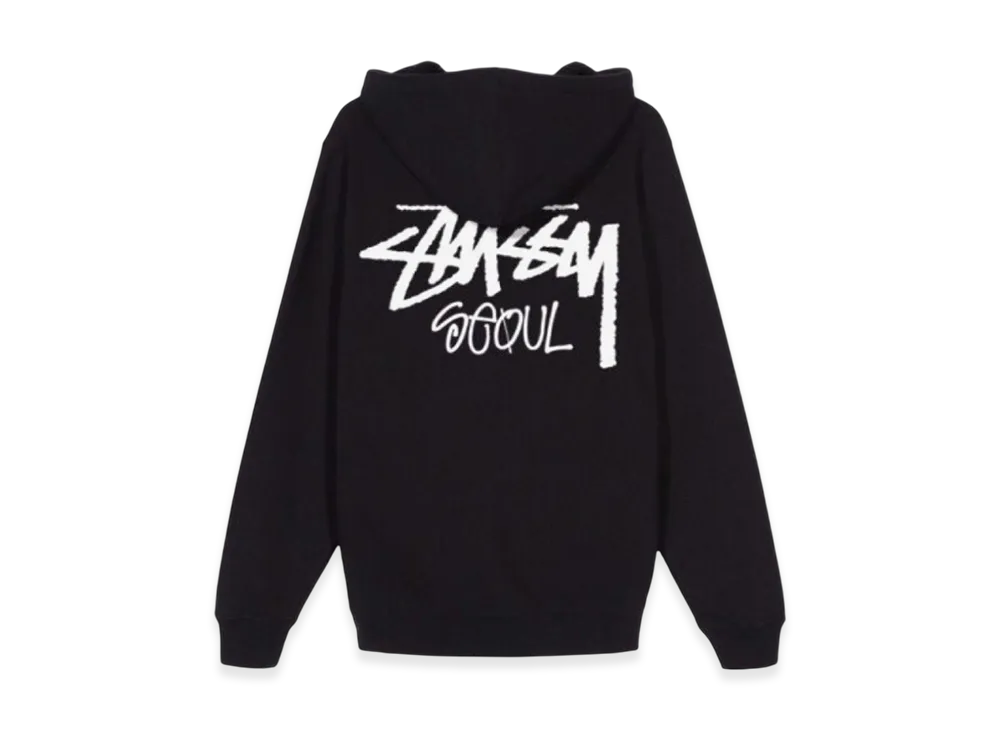 Stussy Stock Seoul Hood 2022 "Black"