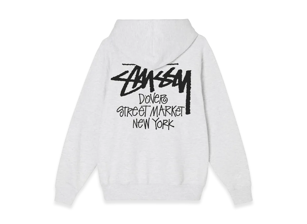 Stussy Stock DSM New York Hoodie 2022 "Ash Heather"