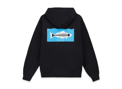 Stussy x Heal The Bay Pigment Dyed Hoodie "Black"