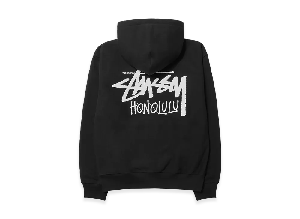 Stussy Stock Honolulu Hoodie "Black"