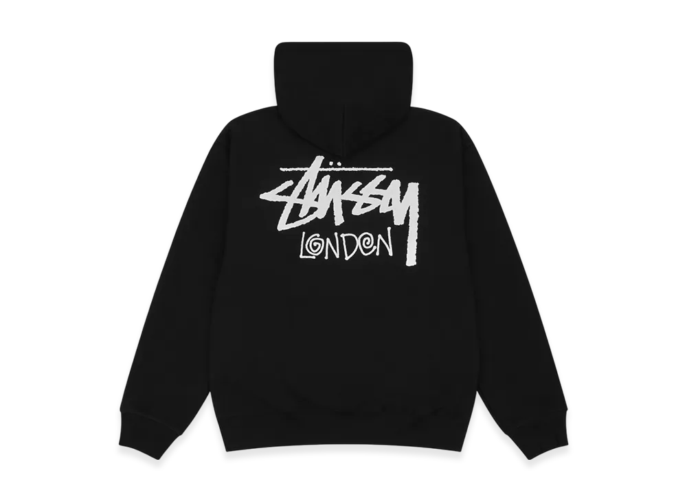Stussy Stock London Hoodie "Black"