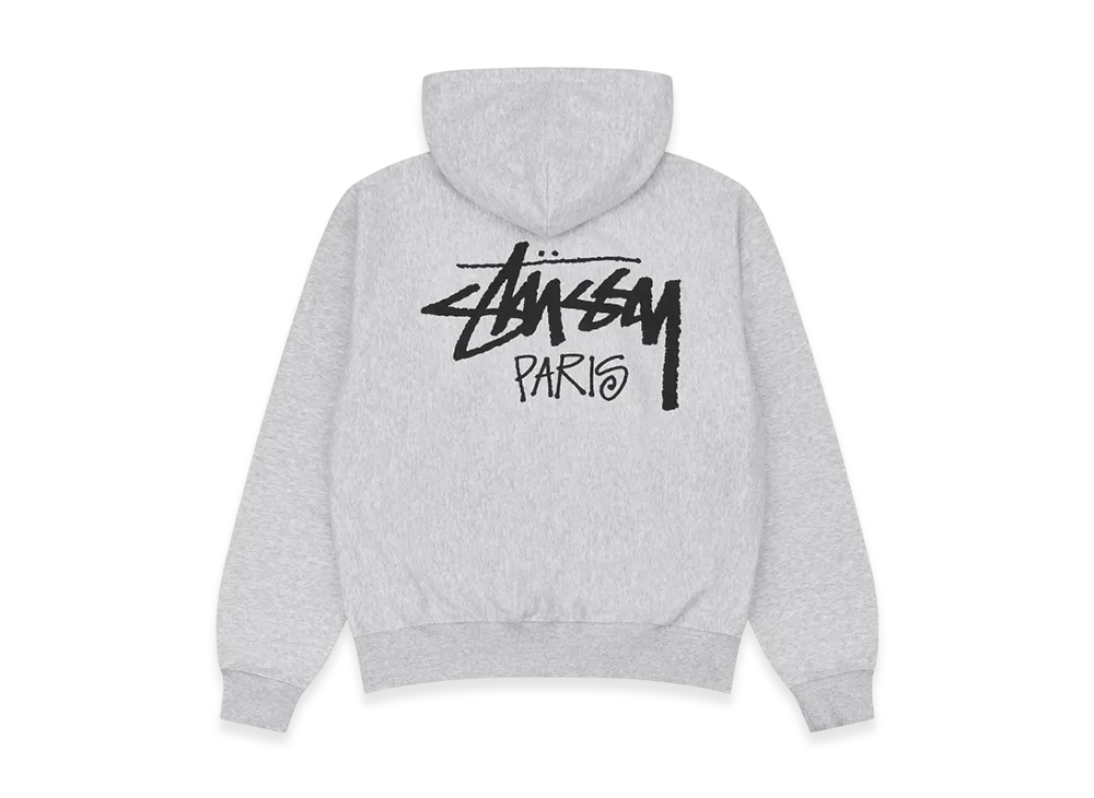 Stussy Stock Paris Hood "Ash Heather"