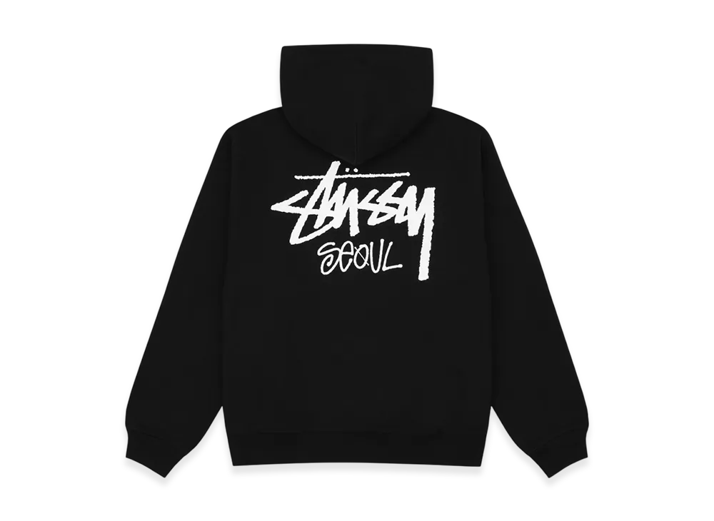 Stussy Stock Seoul Hood 2023 "Black"