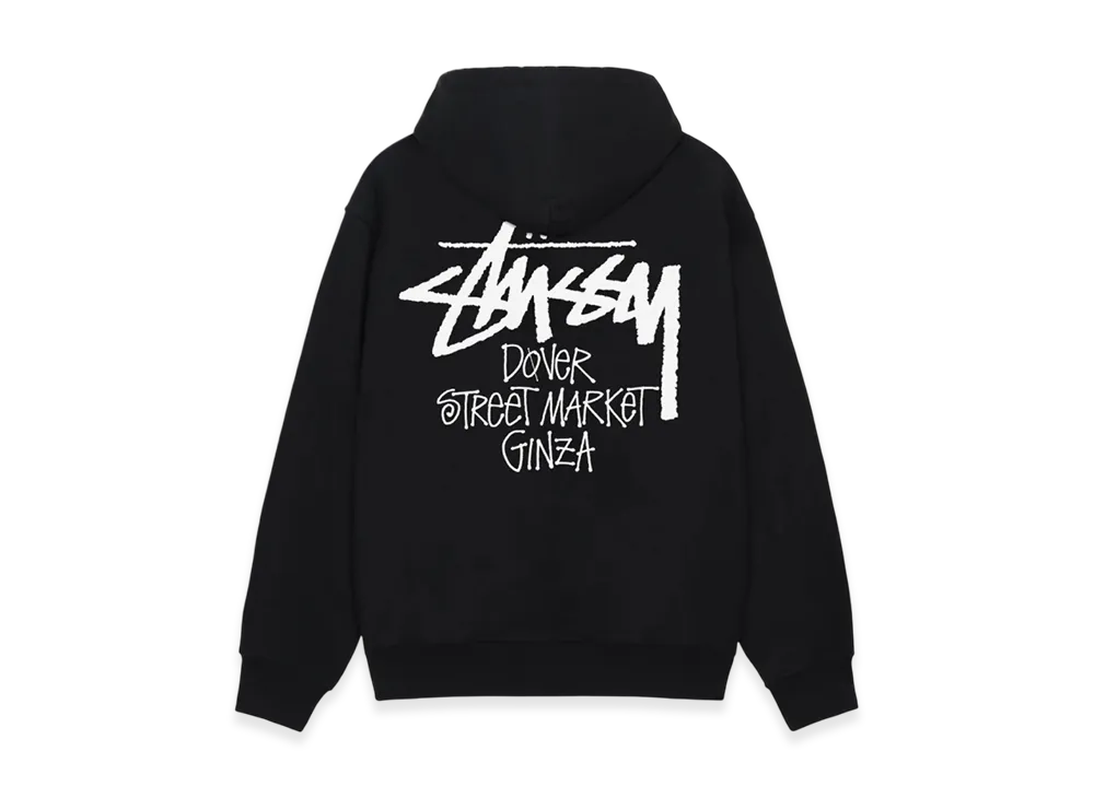 Stussy Stock DSM Ginza Hoodie 2023 "Black"