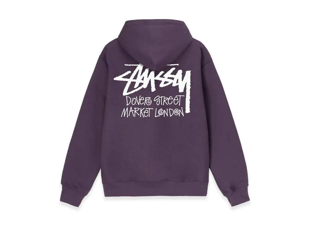 Stussy Stock DSM London Hoodie 2023 "Grape"