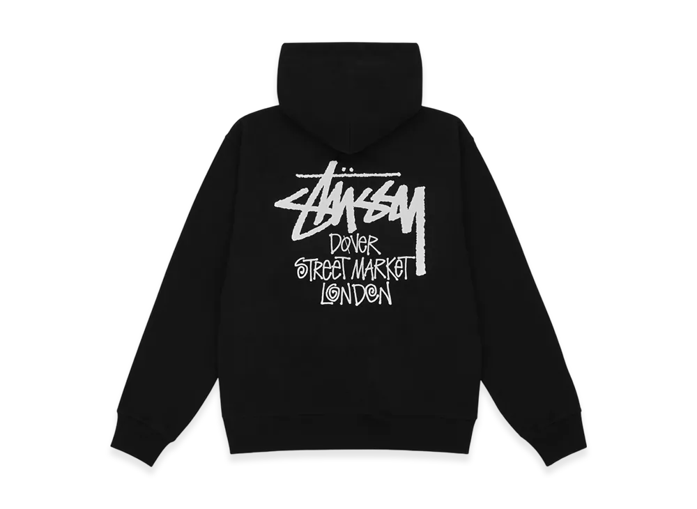 Stussy Stock DSM London Hoodie 2023 "Black"