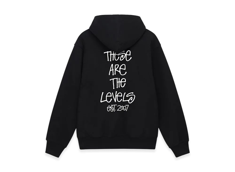Stussy Levels Hoodie "Black"