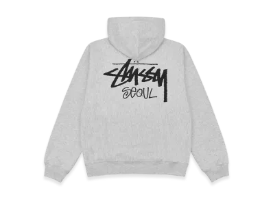 Stussy Stock Seoul Hood "Ash Heather"