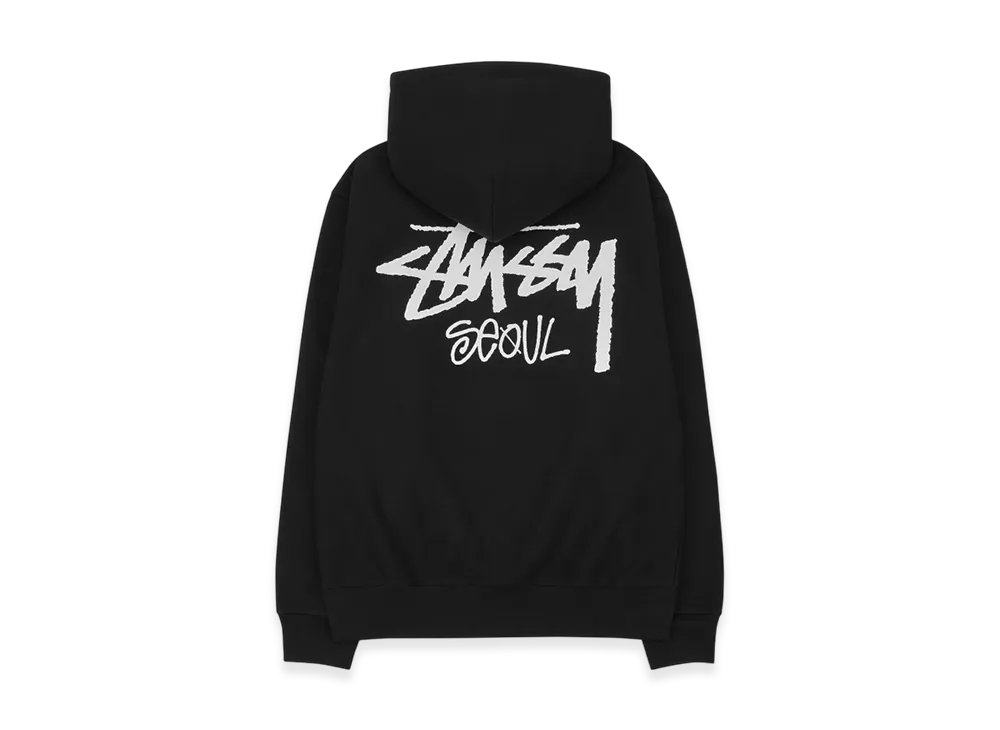 Stussy Stock Seoul Hood "Black"