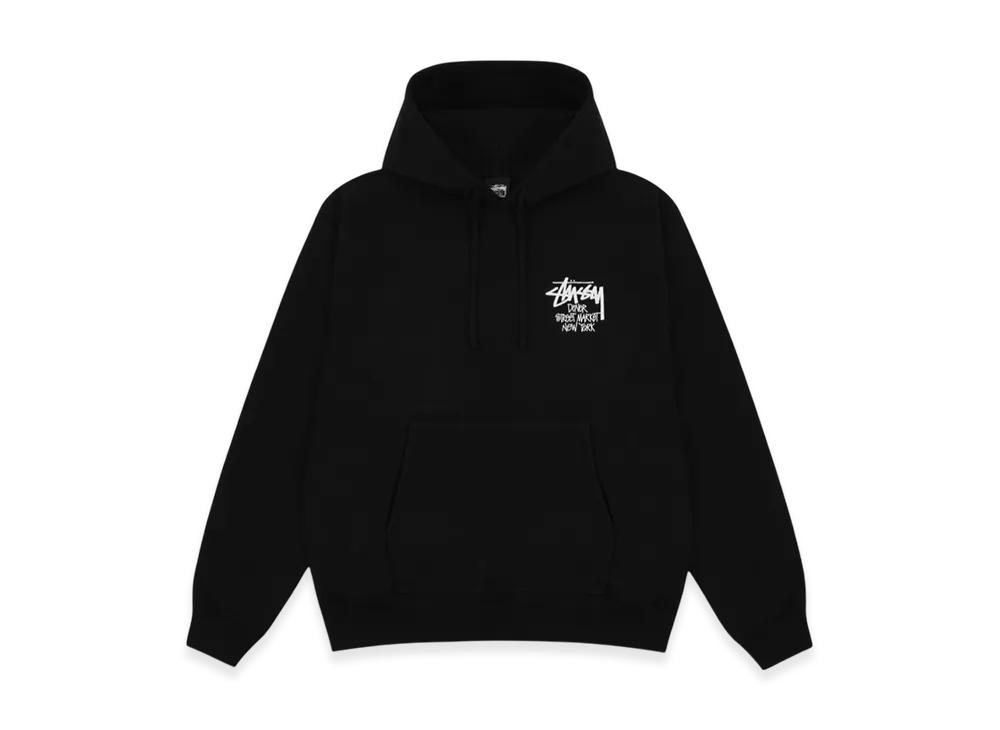 Stussy Stock DSM New York Hoodie 2024 "Black"