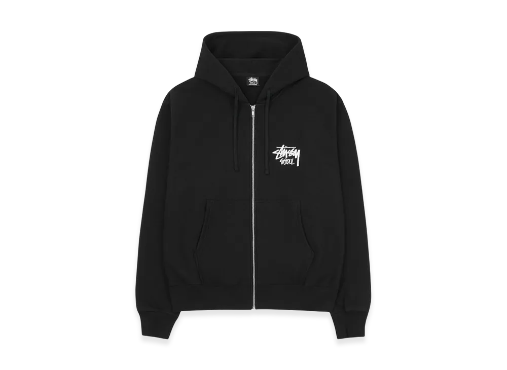 Stussy Stock Seoul Zip Hood 2022 "Black"