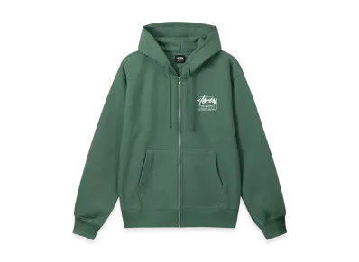Stussy Stock DSM London Zip Hoodie 2022 "Green"