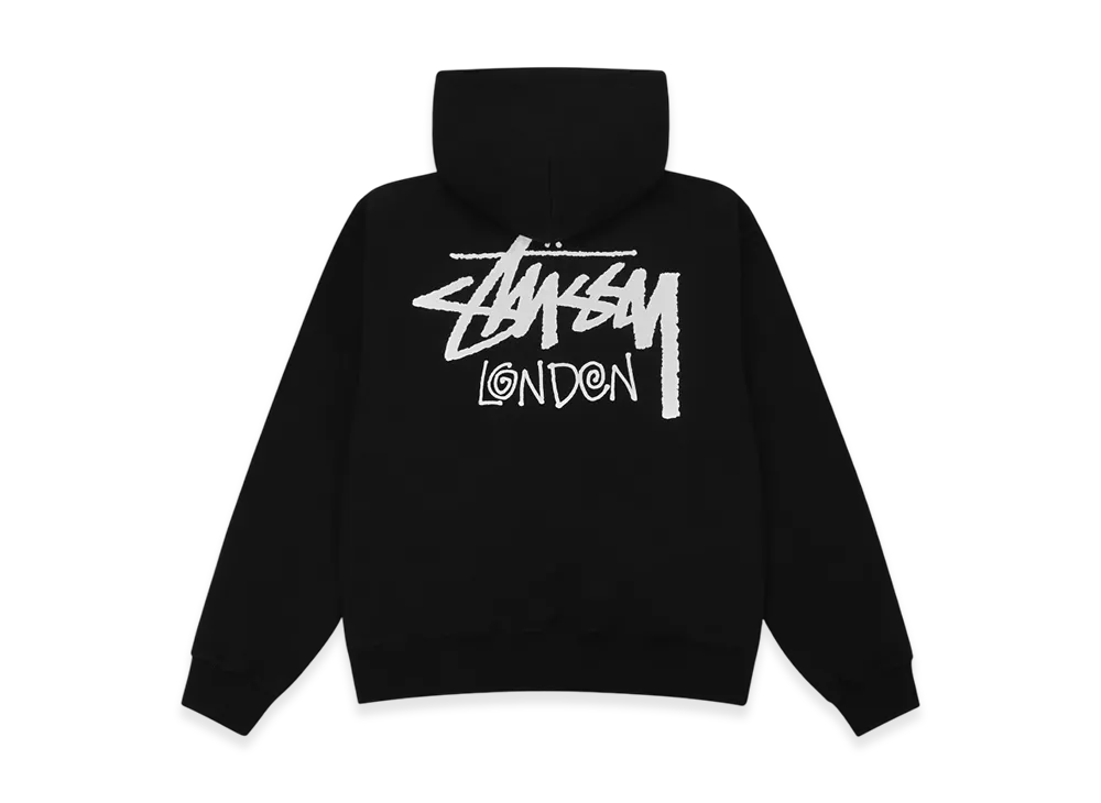 Stussy Stock London Zip Hoodie "Black"