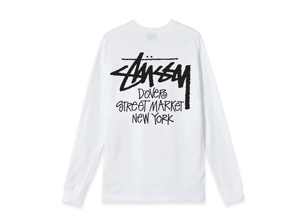 Stussy Stock DSM New York LS Tee "White"