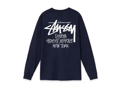 Stussy Stock DSM New York LS Tee 2021 "Navy"