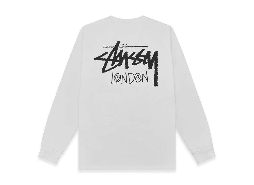 Stussy Stock London LS Tee "White"