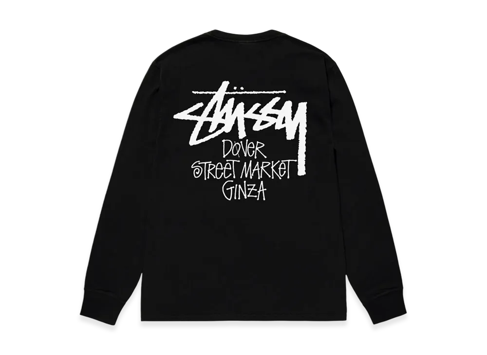 Stussy Stock DSM Ginza LS Tee 2023 "Black"