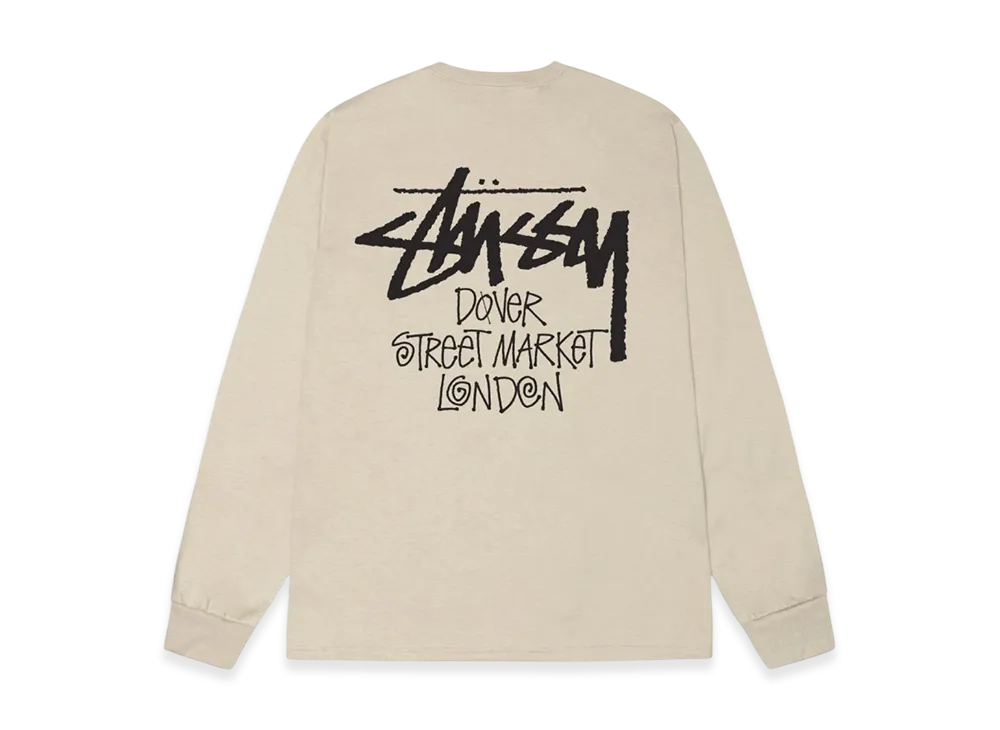 Stussy Stock DSM London LS Tee 2023 "Khaki"