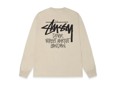 Stussy Stock DSM London LS Tee 2023 "Khaki"