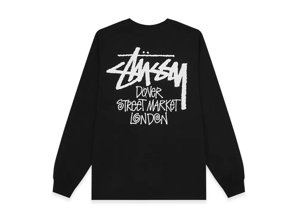 Stussy Stock DSM London LS Tee 2023 "Black"