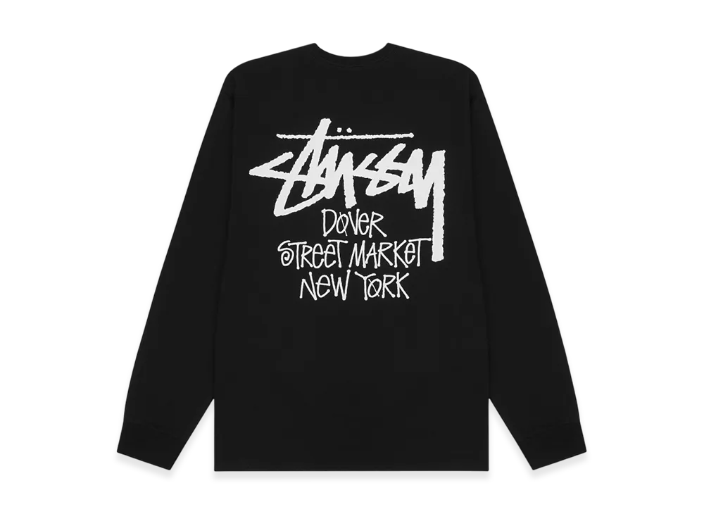 Stussy Stock DSM New York LS Tee 2023 "Black"