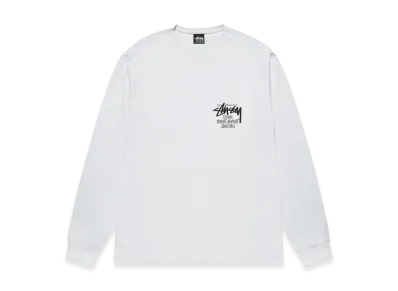 Stussy Stock DSM London LS Tee 2024 "White"