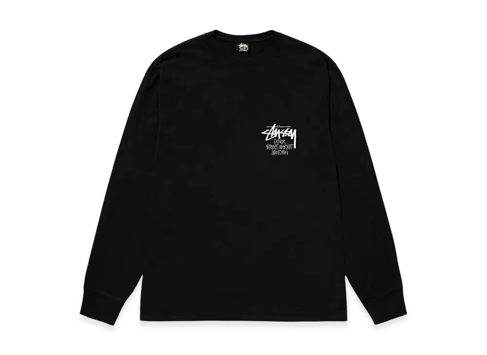 Stussy Stock DSM London LS Tee 2024 "Black"