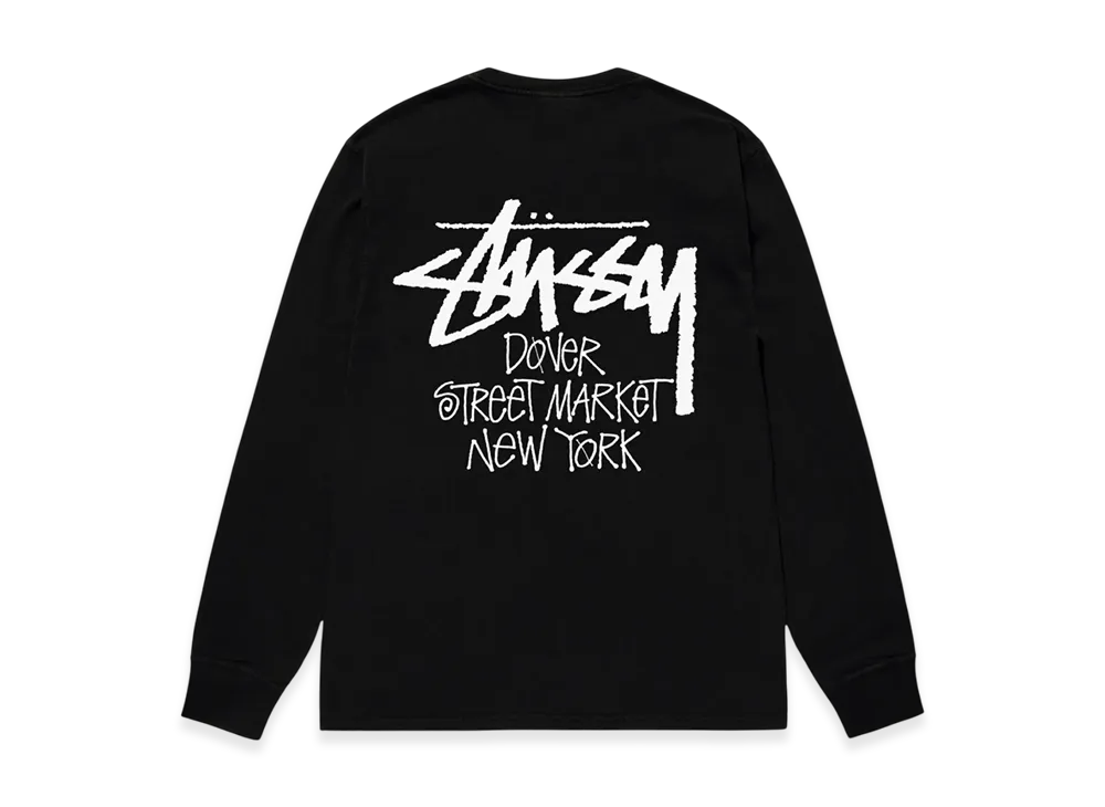 Stussy DSM New York Long Sleeve Tee "Black"
